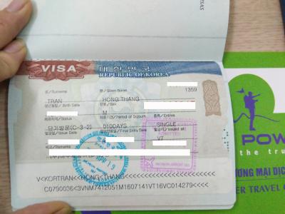 Xin chúc mừng 3 khách hàng đã có được visa du lịch Hàn Quốc